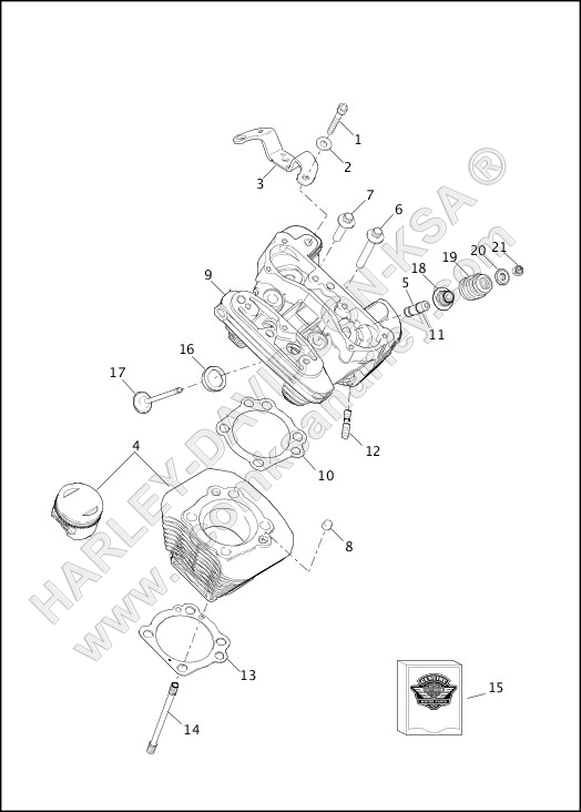 CYLINDERS, HEADS AND VALVES